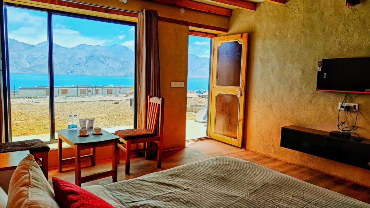 Mystic Pangong Hotel Spangmik Buitenkant foto