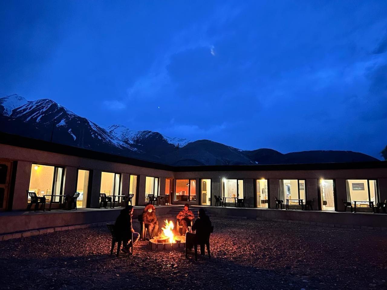 Mystic Pangong Hotel Spangmik Buitenkant foto