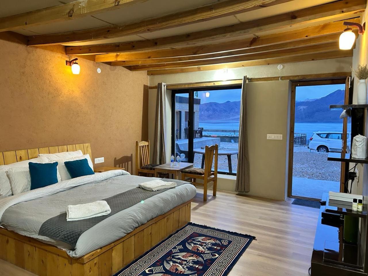Mystic Pangong Hotel Spangmik Buitenkant foto