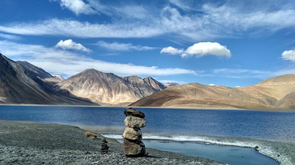 Mystic Pangong Hotel Spangmik Buitenkant foto